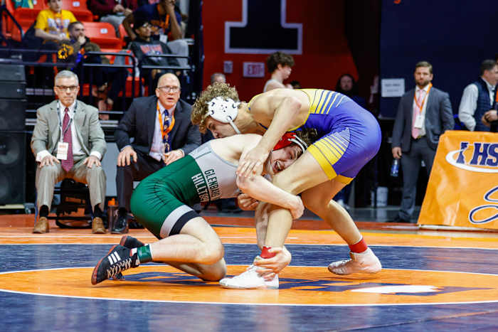 Illinois wrestling championships February 17 2024 Nate Latsch 25919